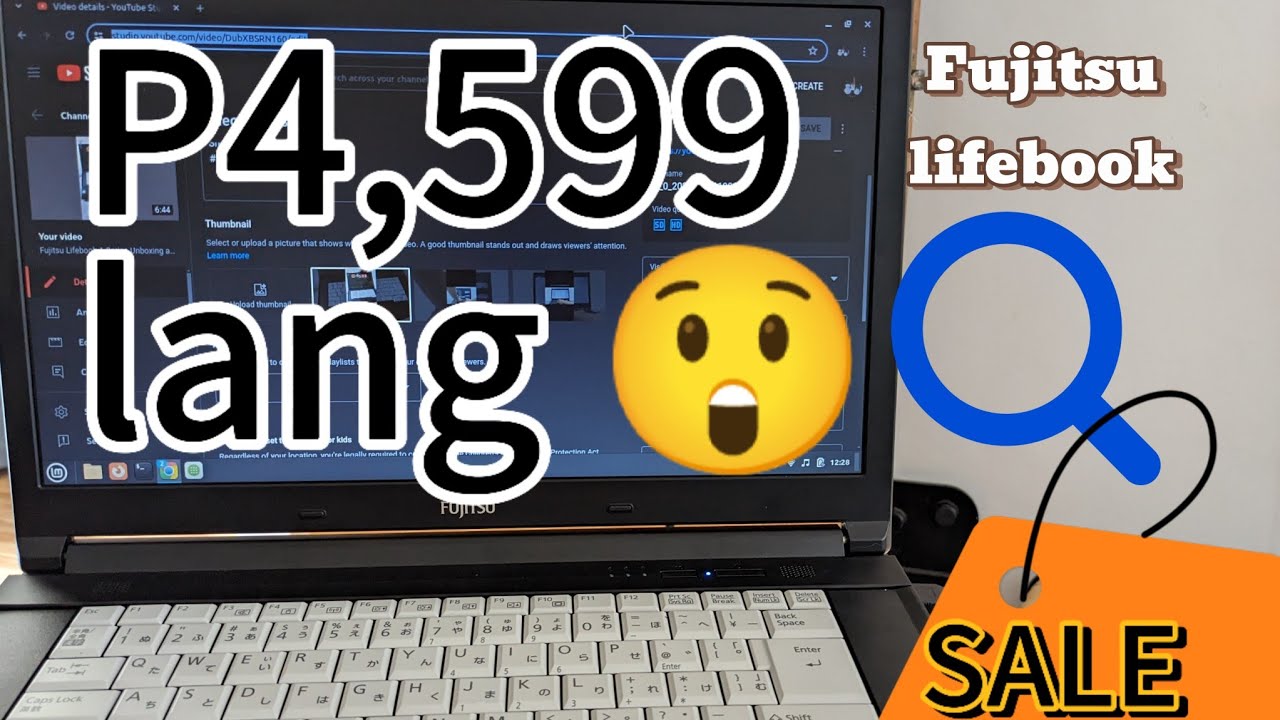 Fujitsu Lifebook A Series Unboxing and Testing Shopee Ph
