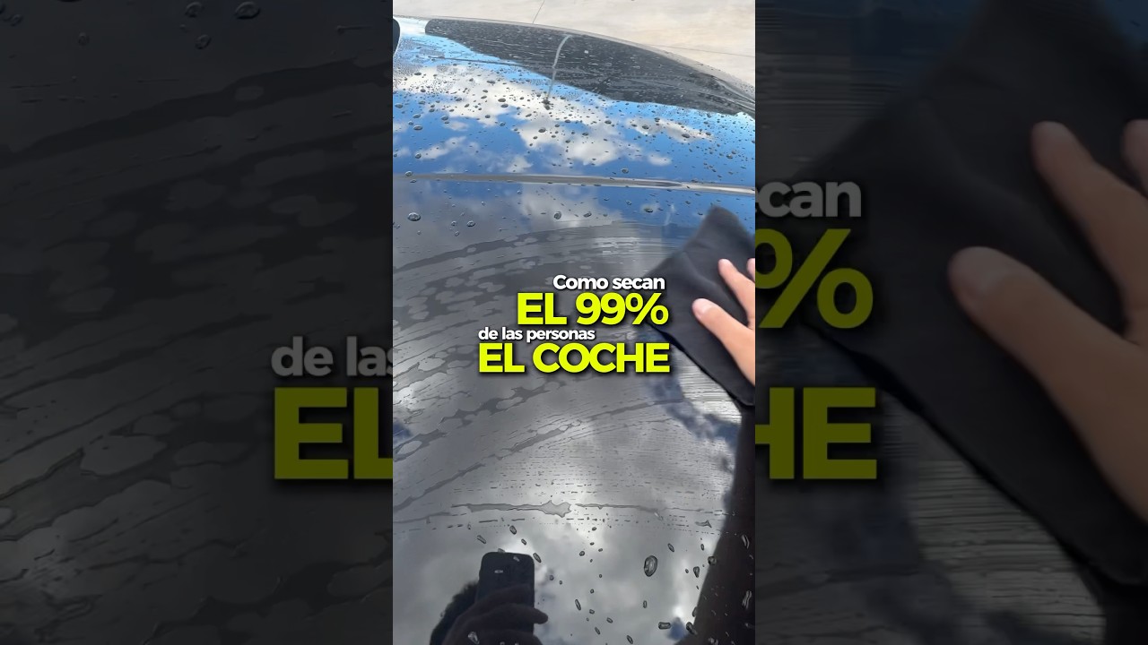 😳No vuelvas a secar tu coche así! 