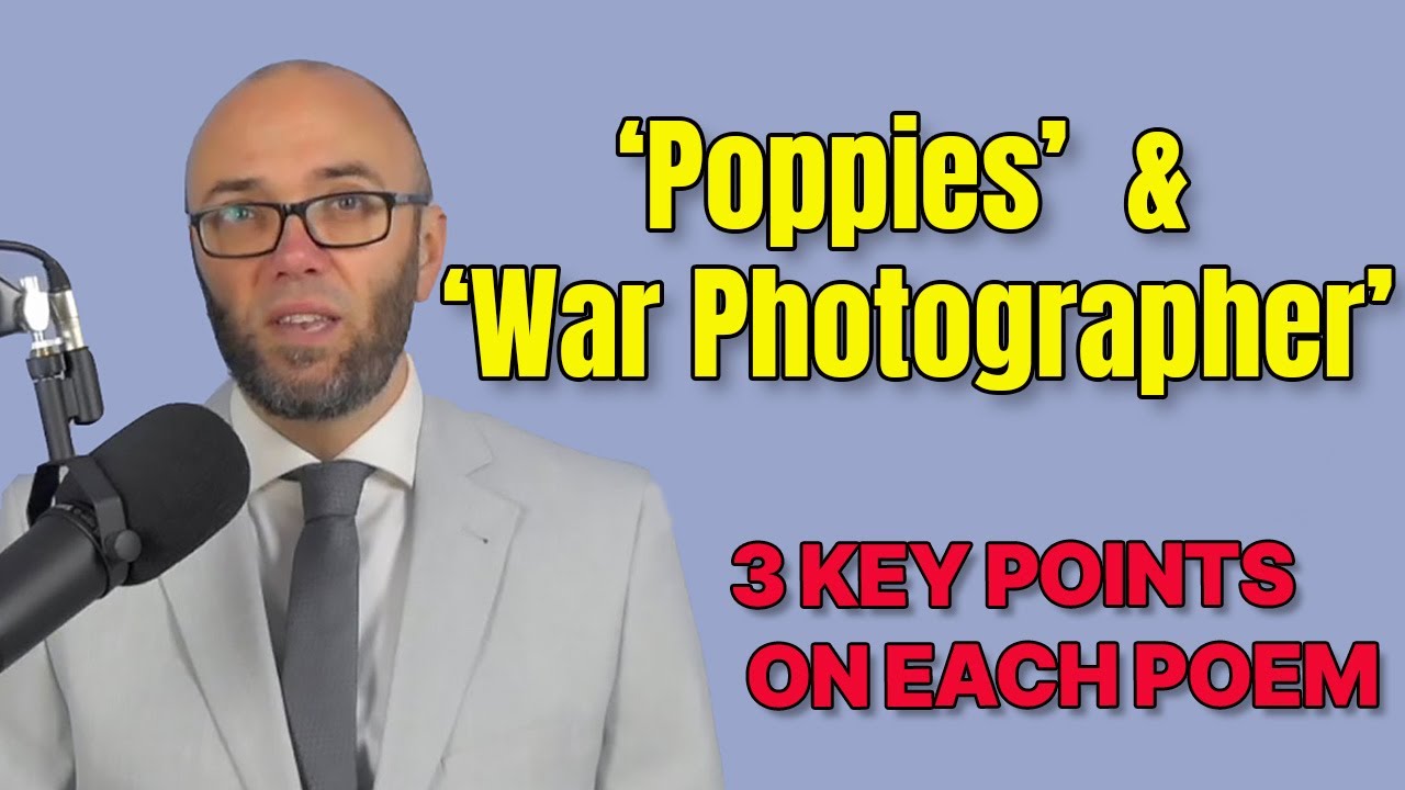 'Poppies' & 'War Photographer': My Favourite 3 Points About Each Poem