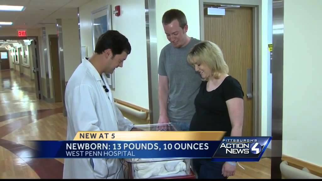 13-pound baby born Friday largest on record at West Penn Hospital