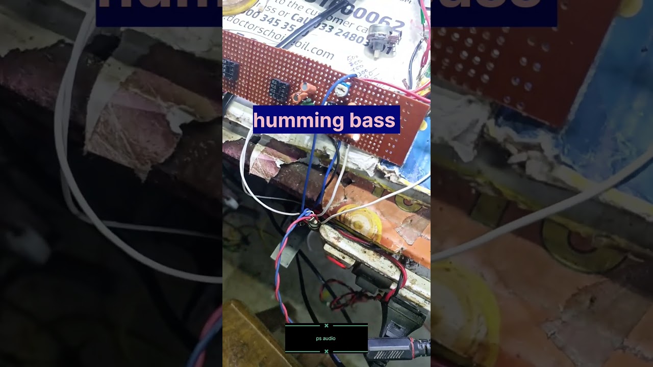 humming bass sound 