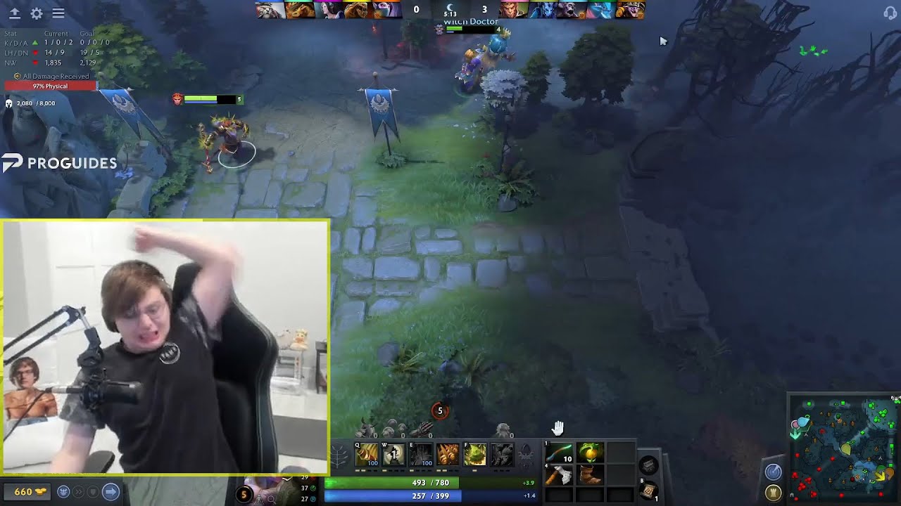 League Pro Sneaky with the Calmest SMASH after missing CS