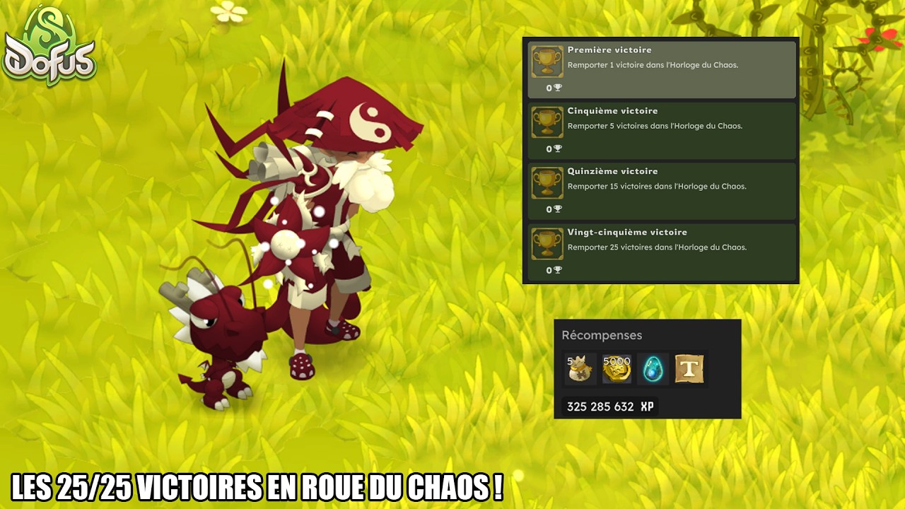 2 ADVERSAIRES QUITTENT LE COMBAT !  ROUE DU CHAOS - DOFUS 3