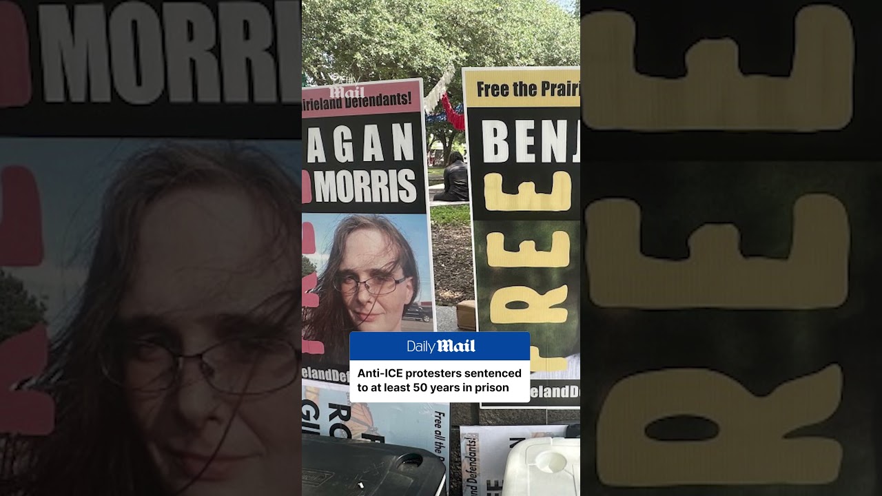 Anti-ICE protesters sentenced to at least 50 years in prison