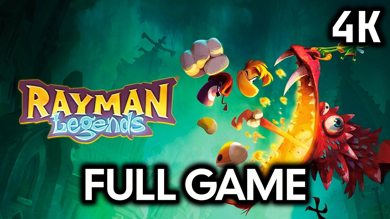 Rayman Legends┆Full Walkthrough┆No Commentary┆4K60FPS