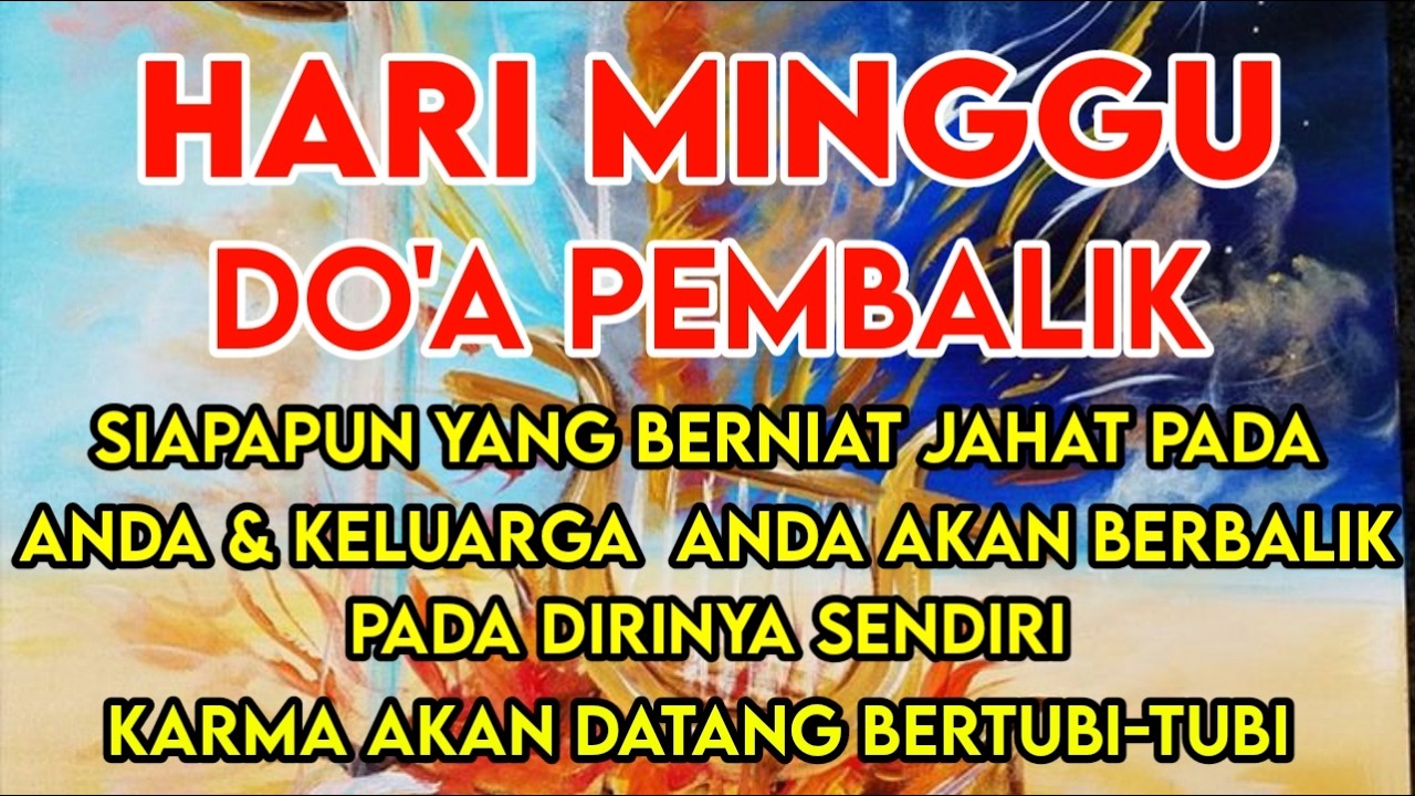 Dzikir Pembalik Niat Buruk Mereka Yang Ingin Menzolimi Anda🔴akan Tertimpa Ulahnya❕ - Doa Al Hijaz