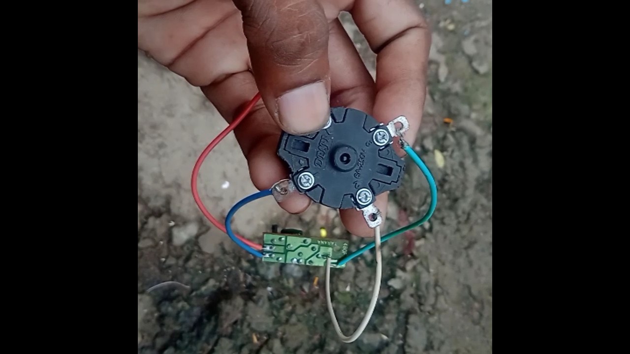 Table fan switch connection bangali! Regulator connection of fan