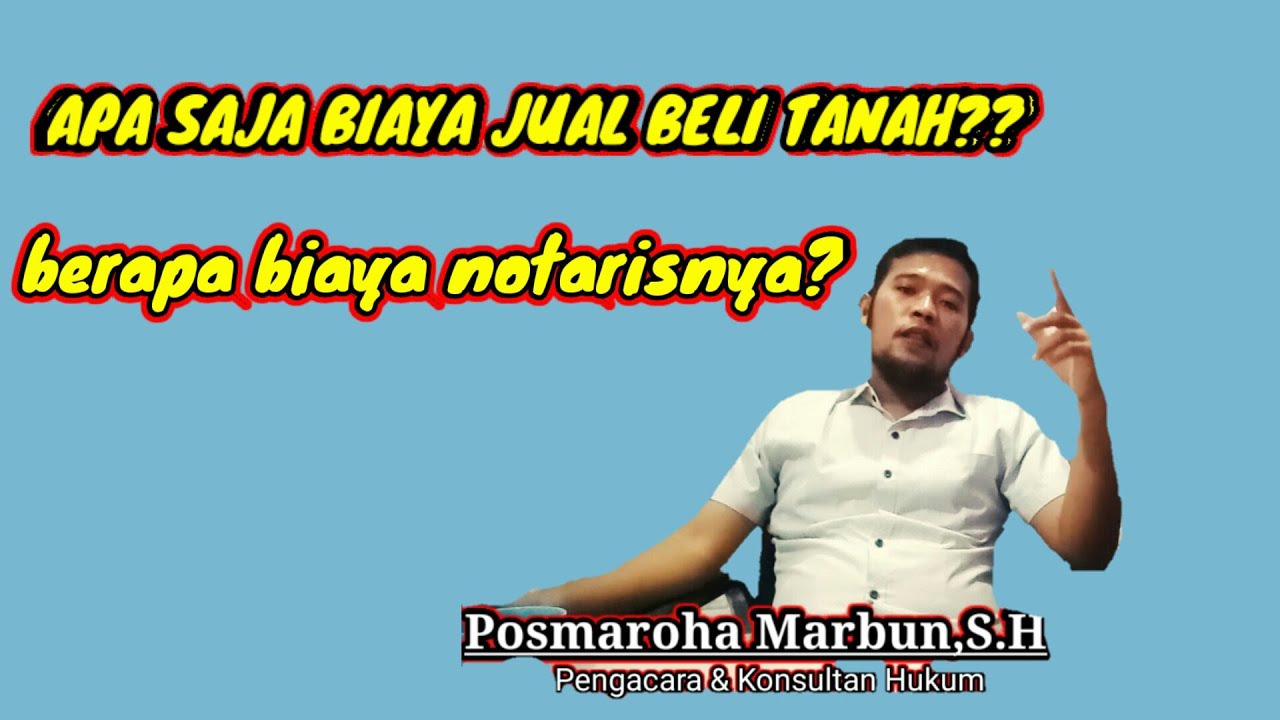 BERAPA BIAYA AJB - PPAT ??, DAN BAGAIMANA CARA HITUNG BIAYA NOTARIS ?? #ajb #notaris-ppat