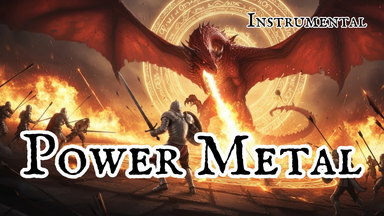 Power Metal & Melodic Speed Metal Playlist Vol.2 / Instrumental for WorkOut & Gaming