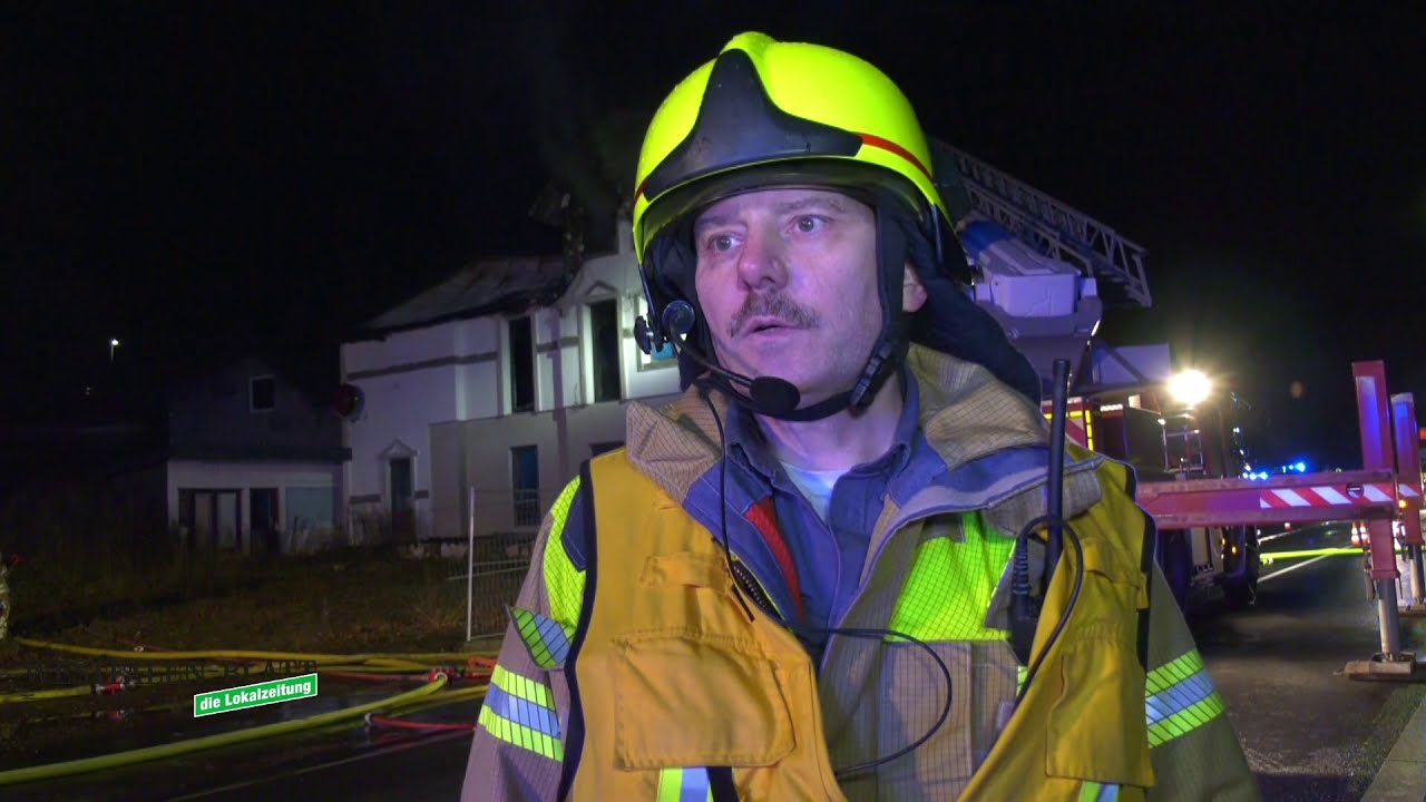 Brand der ehemaligen Kitty-Bar in Hiddenhausen