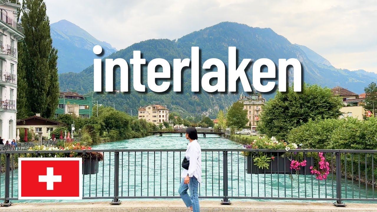 Interlaken and Iseltwald - Scenic Cruise, Lake Brienz, Souvenir Shopping | Switzerland Vlog