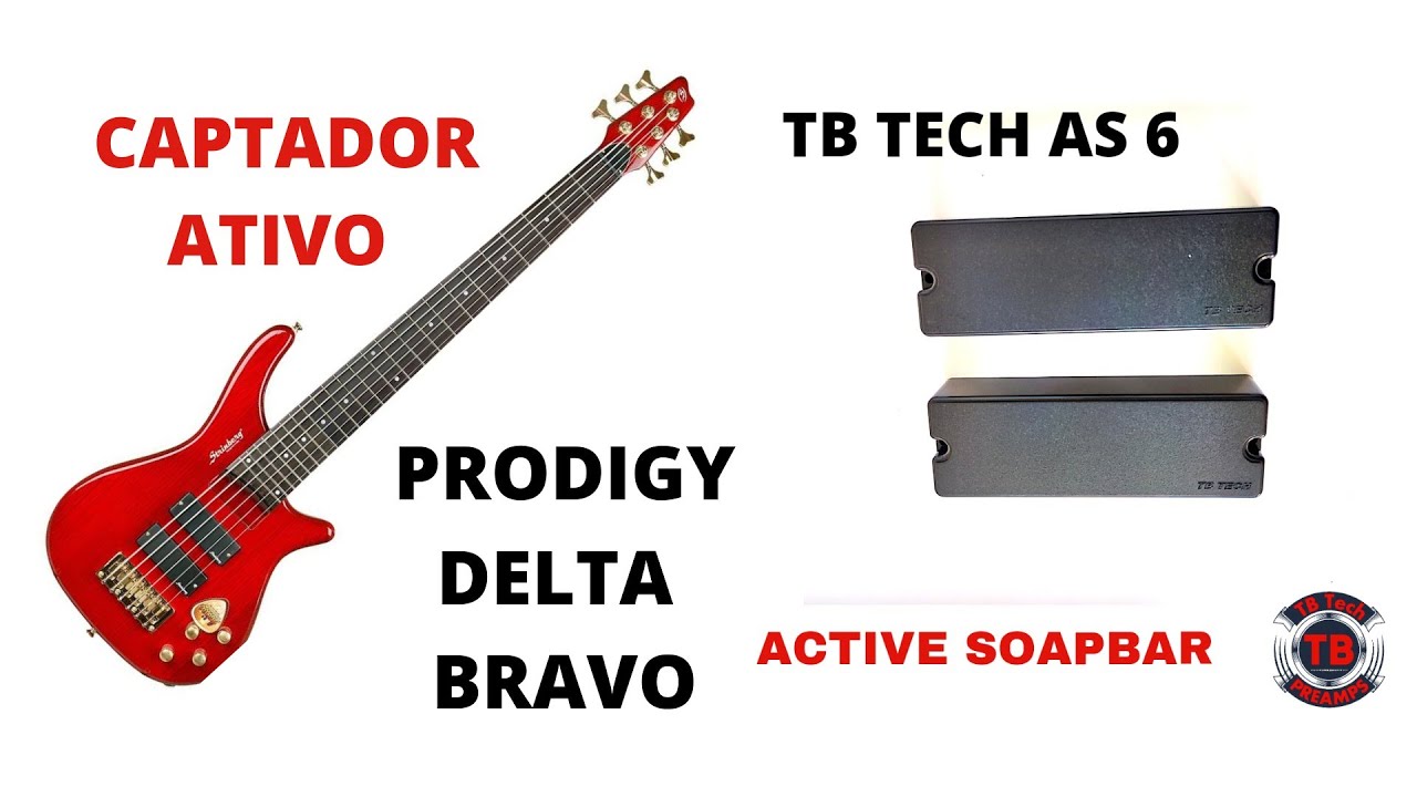 BAIXO STRINBERG CLB26 A COM CAPTADOR SOAPBAR ATIVO TB TECH AS