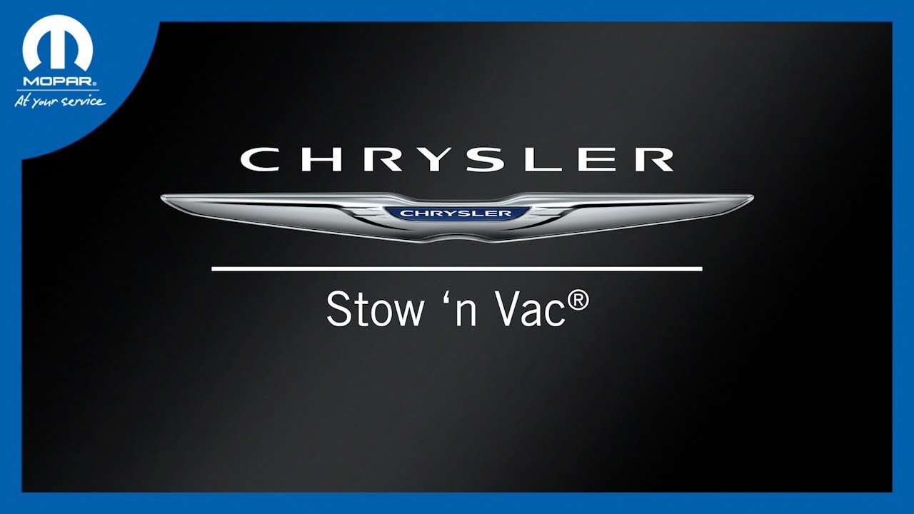 Stow 'n Vac&reg; | How To | 2026 Chrysler Pacifica