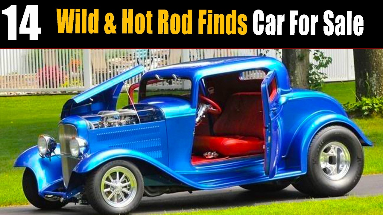 14 крутых хот-родов на продажу, которые вас поразят! 🔥 Классические автомобили 2026