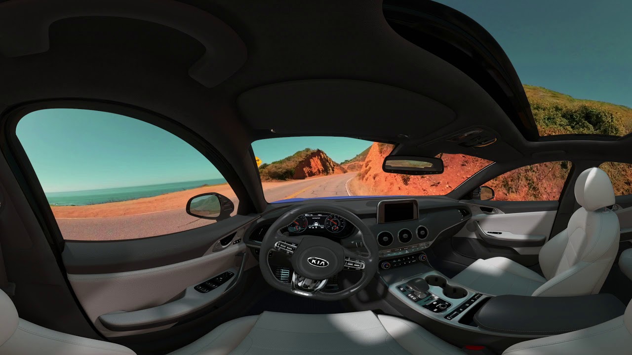 Kia Stinger Virtual Test Drive: Big Sur, California
