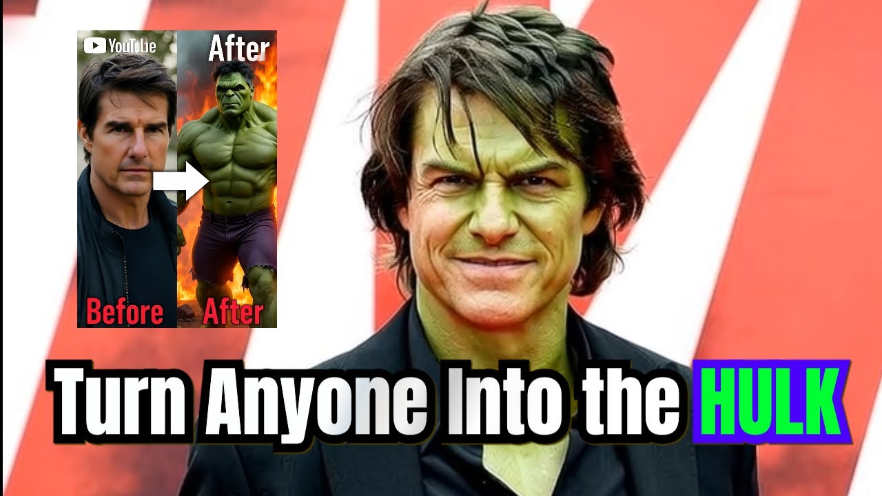 How to Turn Anyone Into the HULK Using a FREE AI Tool!