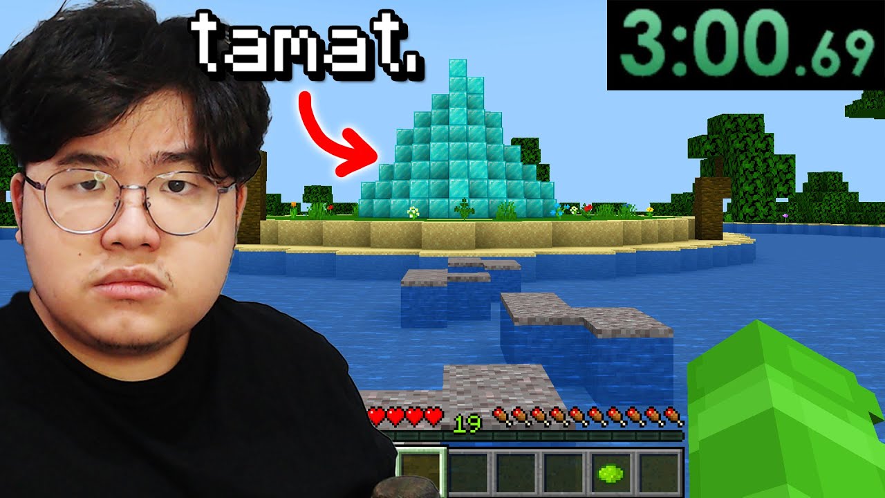 Coba Untuk Menjadi Salah Satu Player Tercepat di Parkour Minecraft ... (GA DICUT)