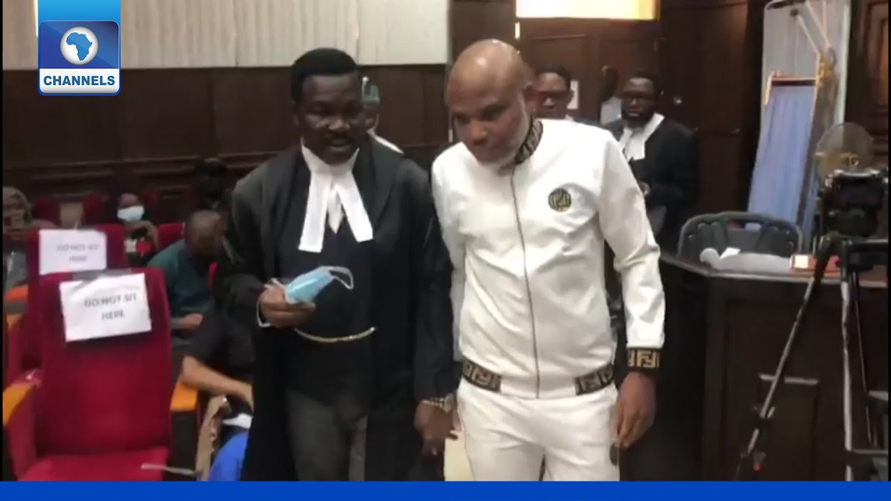 Nnamdi Kanu Appears In Court Wearing Same Fendi Outfit