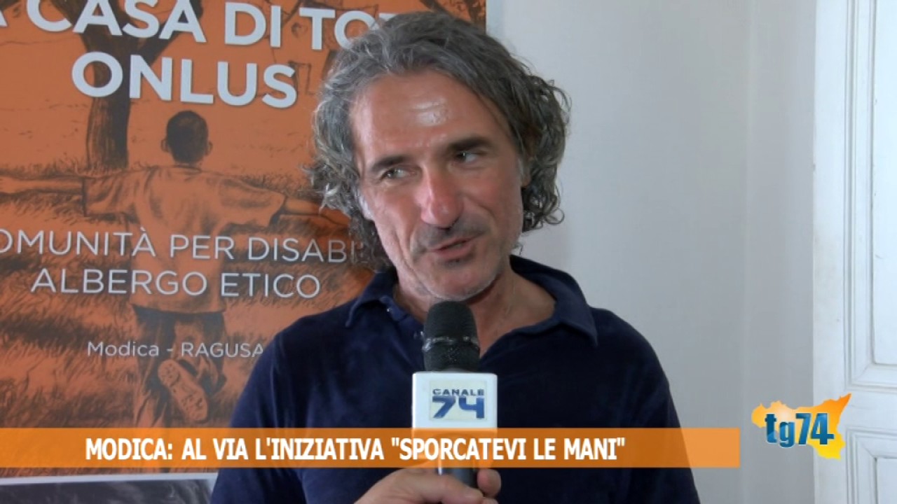 Modica, al via l'iniziativa Sporcatevi le Mani