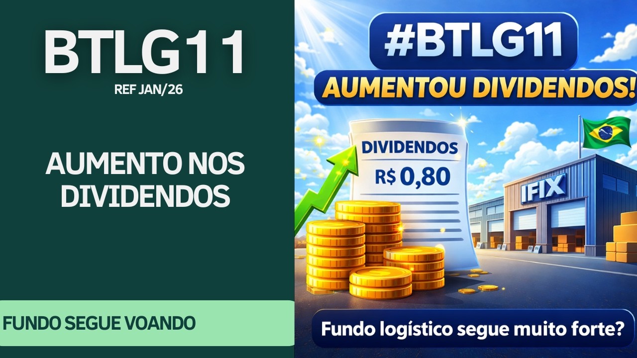#BTLG11 - AUMENTOU DIVIDENDOS! FUNDO SEGUE MUITO FORTE?