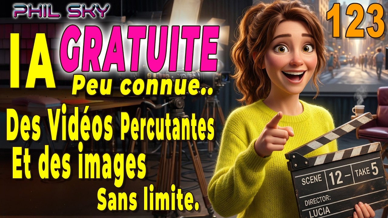 IA Inconnue 100% gratuite pour créer des Vidéos Percutantes, des Images de super qualité 2026