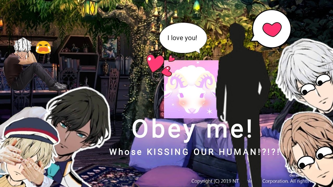 Obey me! - Whose KISSING Our HUMAN?!?!?