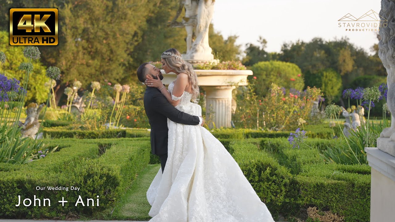 John + Ani's Wedding 4K UHD Highlights at Renaissance hall st Leon Church and Pasadena Princess