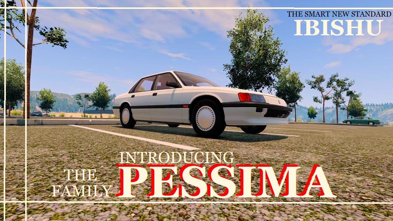 BeamNG.drive Freeroam: West Coast, USA - 1988 Ibishu Pessima 1.8 HX