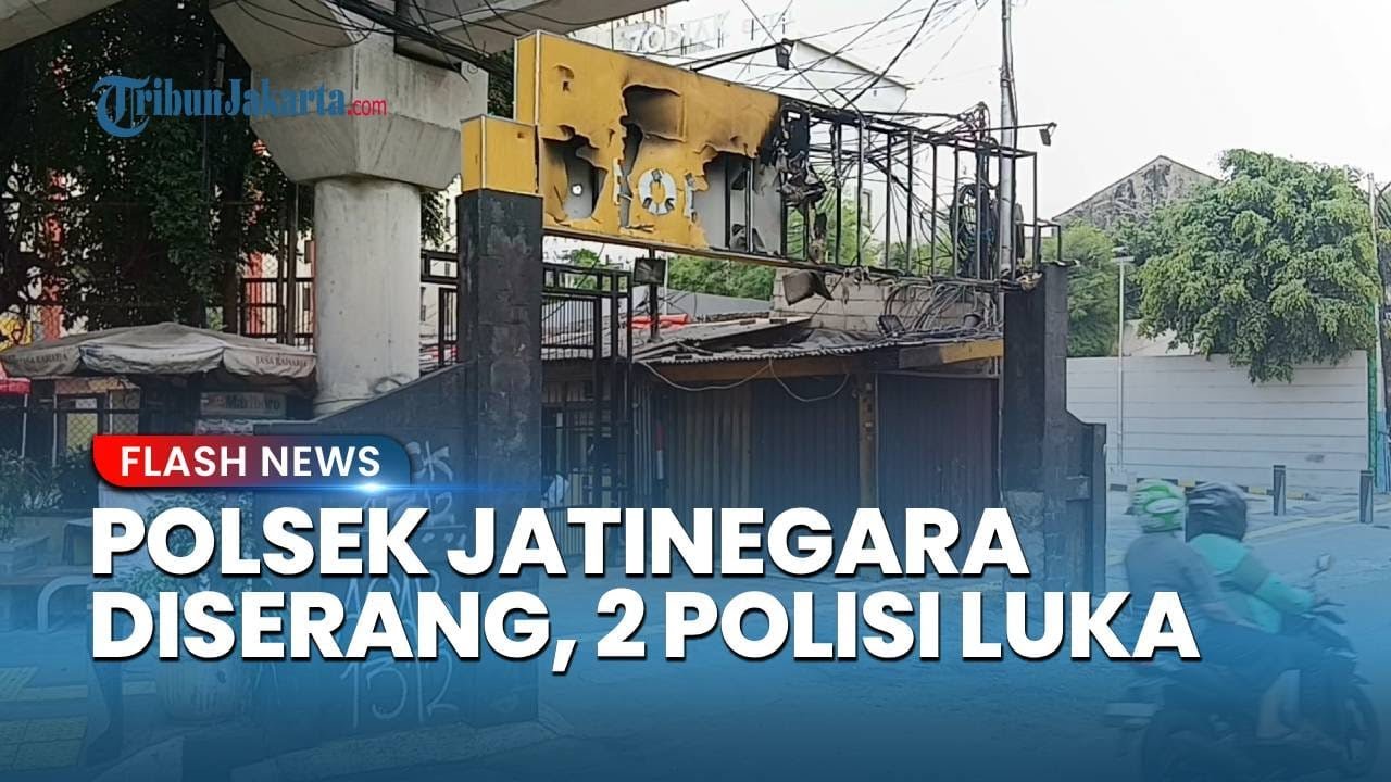 2 Polisi Luka dalam Penyerangan Polsek Jatinegara, Alami Patah Kaki