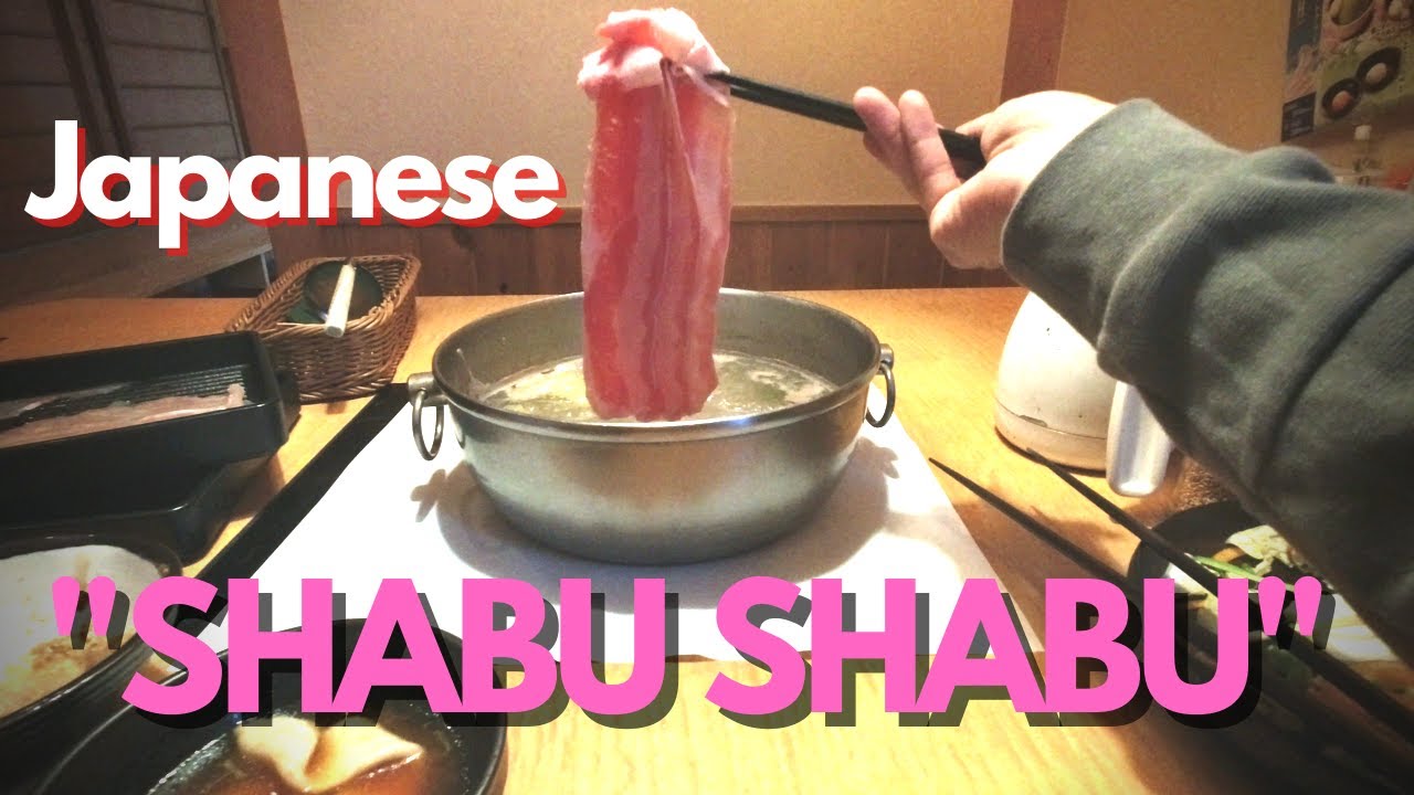 SHABU SHABU HOTPOT BUFFET in Japan | japanese food