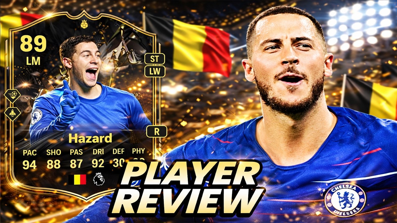 Что это за дриблинг?!😱 Обзор игрока HAZARD из SBC 
