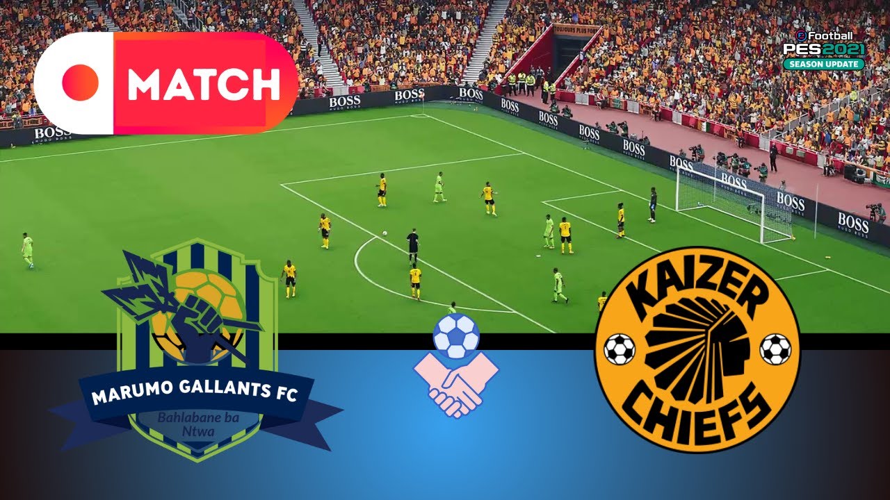Kaizer Chiefs vs Marumo Gallants | Premiership 2025 Simulation | eFootball PES 21 Realistic Gameplay
