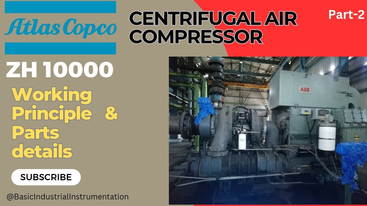 Atlas Copco zh1000 compressor fully explain | working & components 