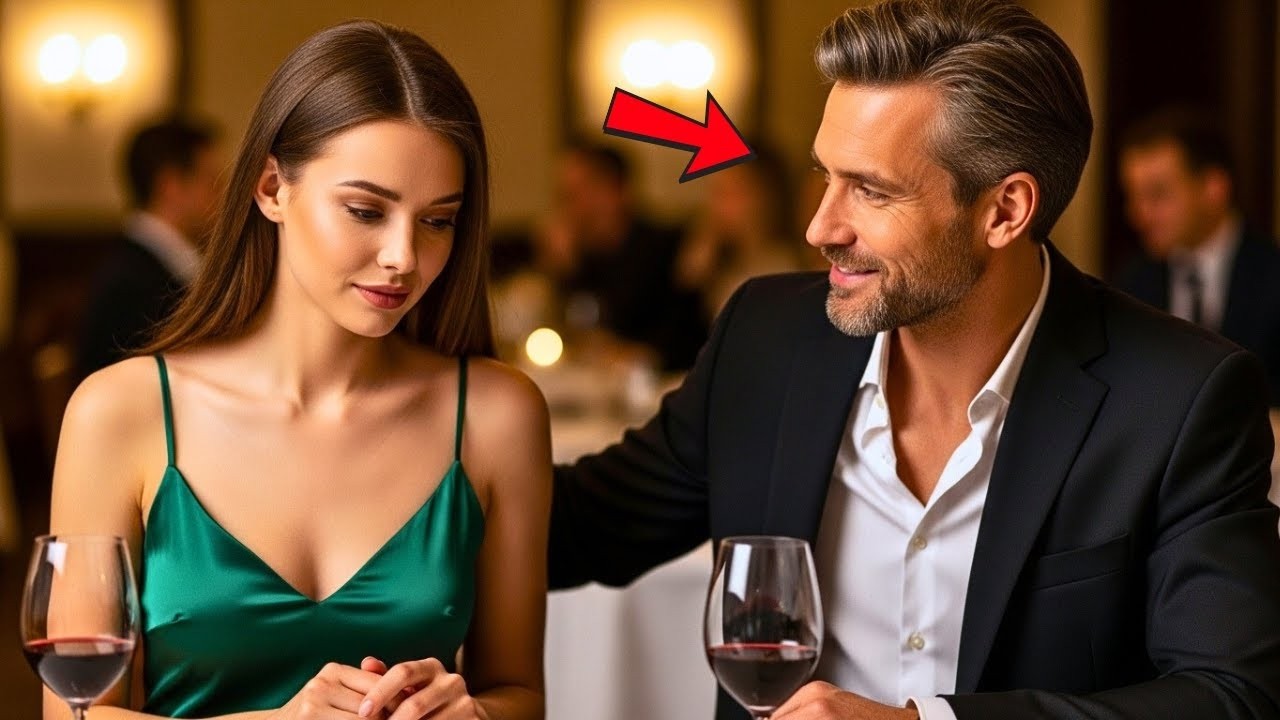 Chica tímida se sentó en la mesa equivocada, sin saber que el desconocido era el millonario CEO