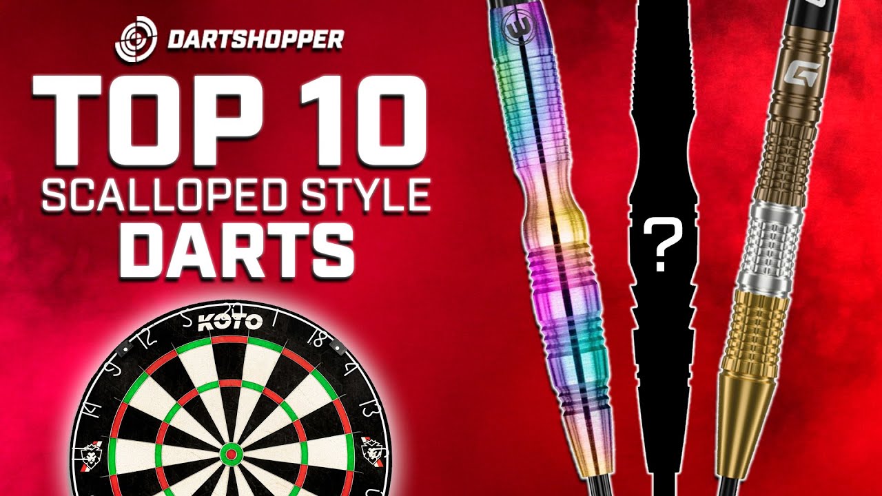 🎯 Best Scalloped Darts for Grip & Control – Full Countdown!