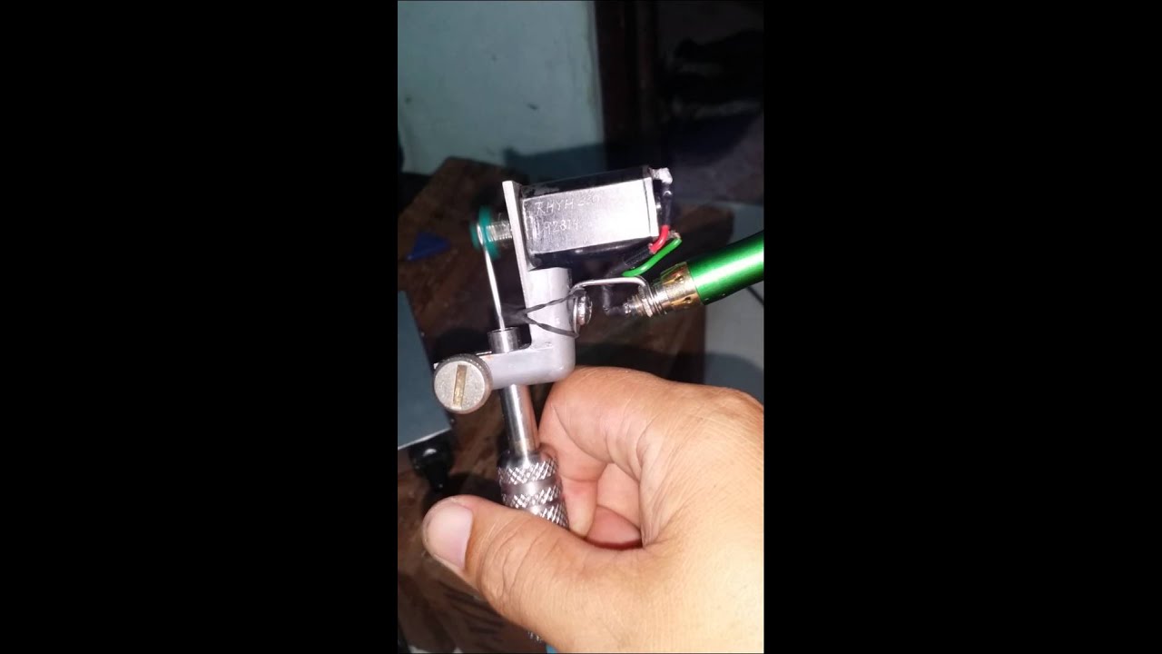 Handmade tattoo machine