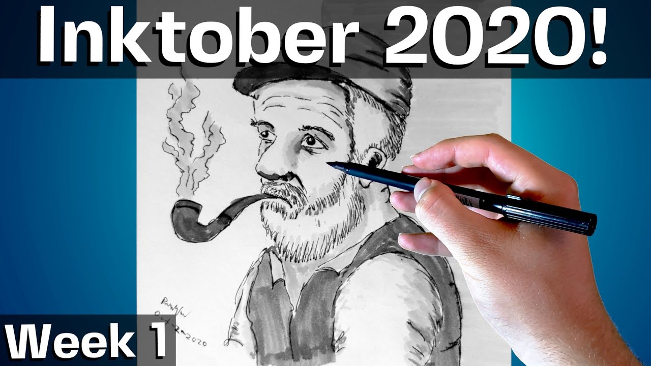 Inktober 2020! (Неделя 1)