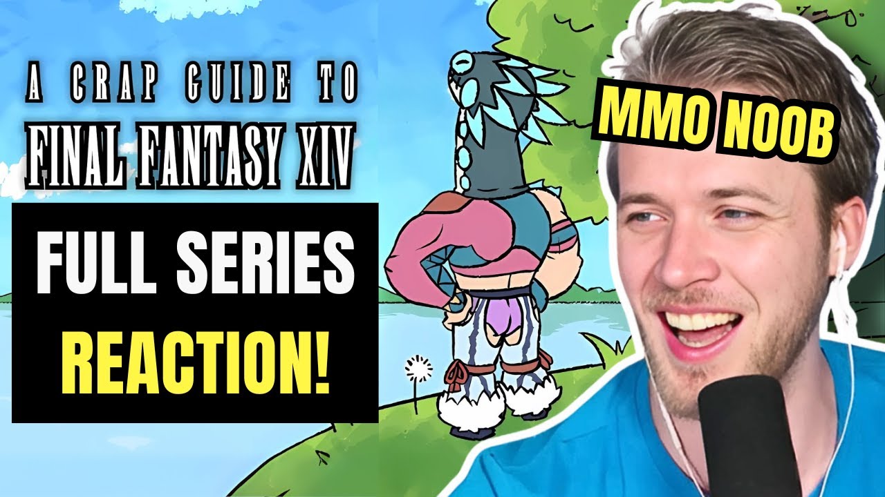 I Found My Starter Class! A Crap Guide to FFXIV | MMO Noob Reaction