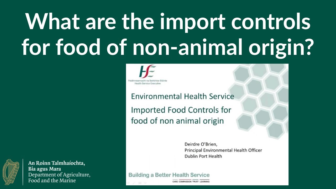What are the import controls for food of non-animal origin since Brexit? A guide from the HSE