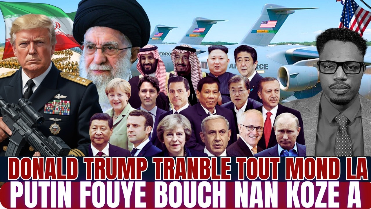 MEZANMI SITUATION AN DEJENERE ANPIL MOUN MOURI,PUTIN FOUYE BOUCH NAN KOZE A,LE MOND TRANBLE