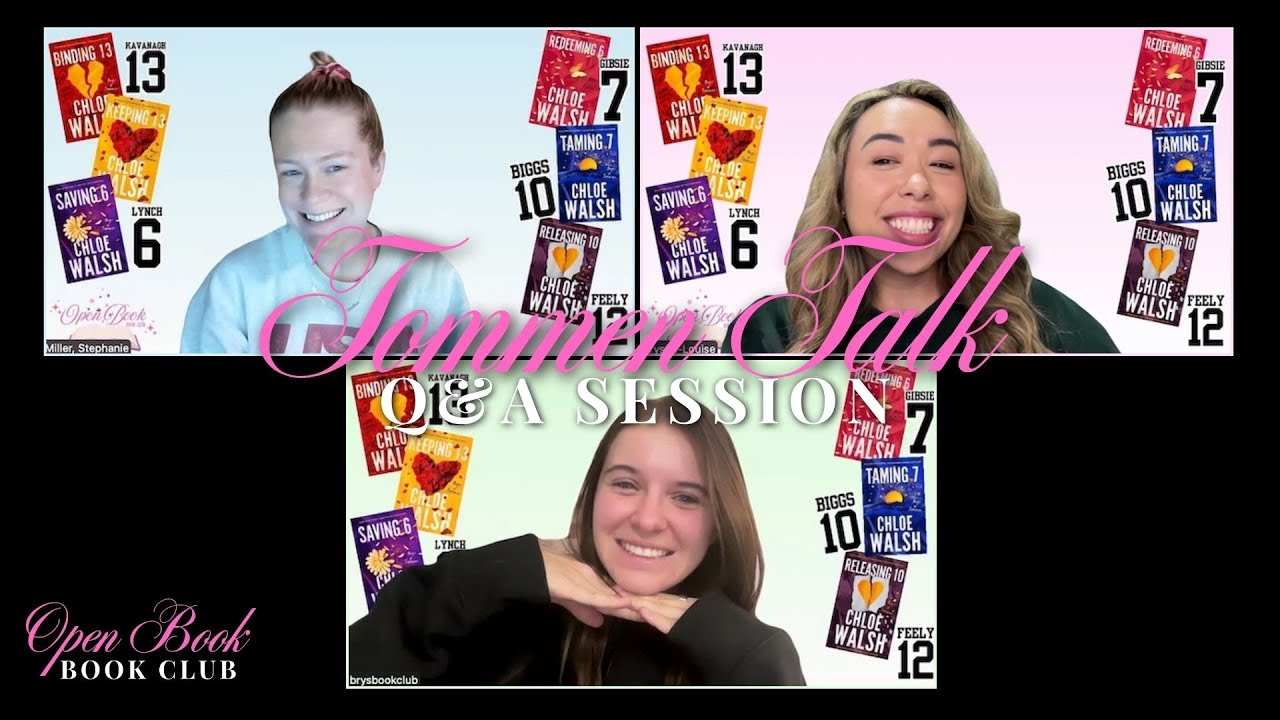 Tommen Talk - Q&A - BOT, Chloe Walsh Call & Books
