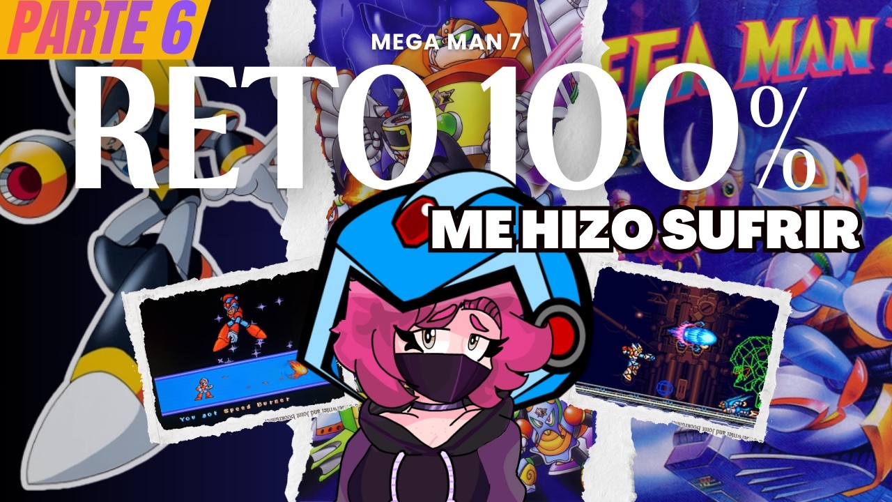 Mega man 7 ¡La MegaManca lo logró, venció al videojuego más difícil -Análisis y gameplay en español