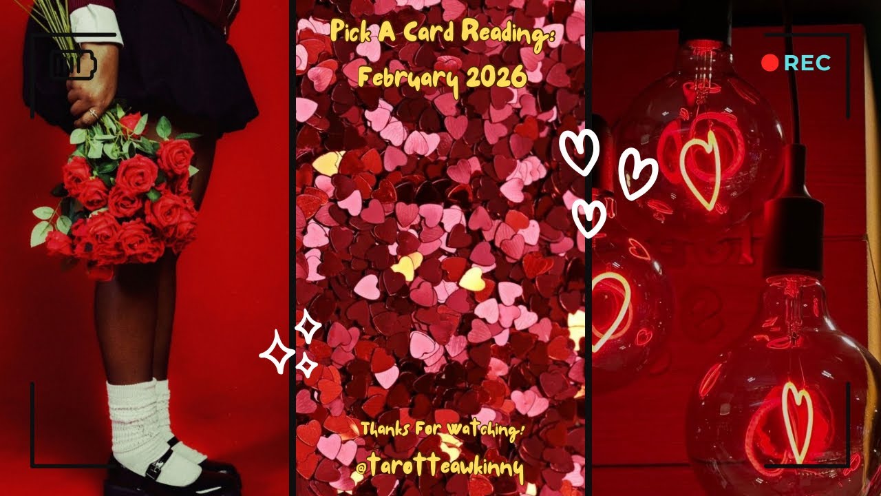 February 2026: 💘Pick A Card Reading💘