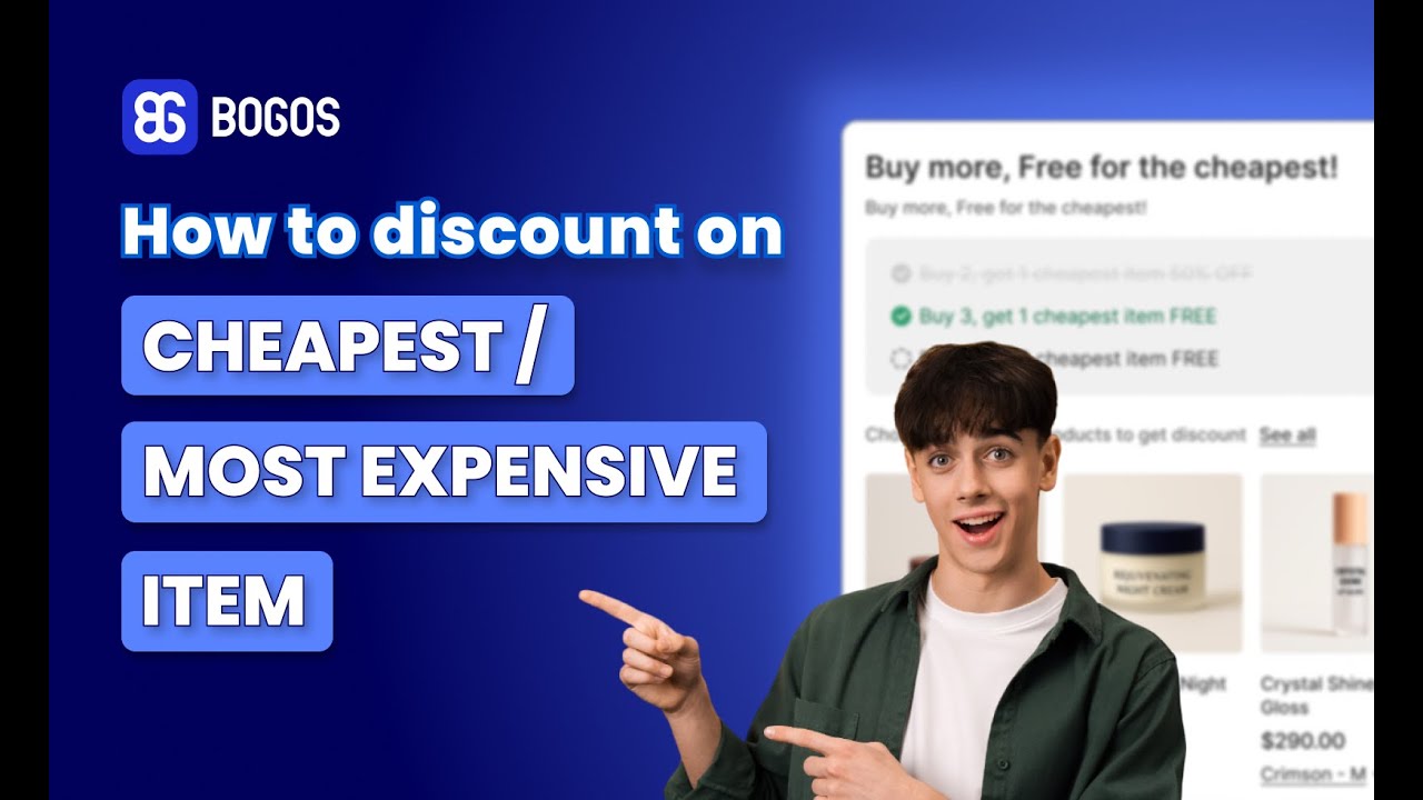 How To Create Discount On Cheapest or Most Expensive Item In Shopify? (Step-By-Step Guide)
