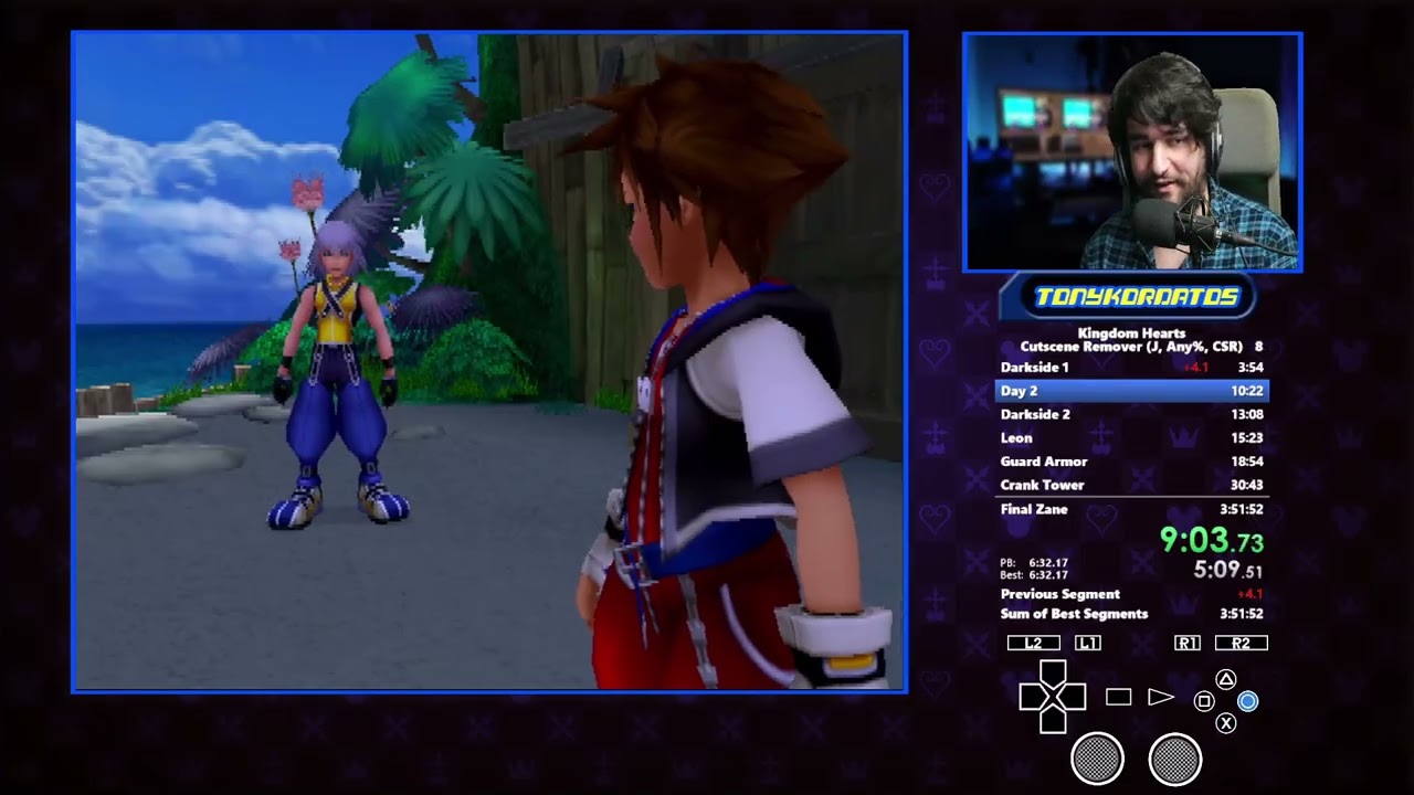 Kingdom Hearts 1 Japanese Any% CSR 3:21:26