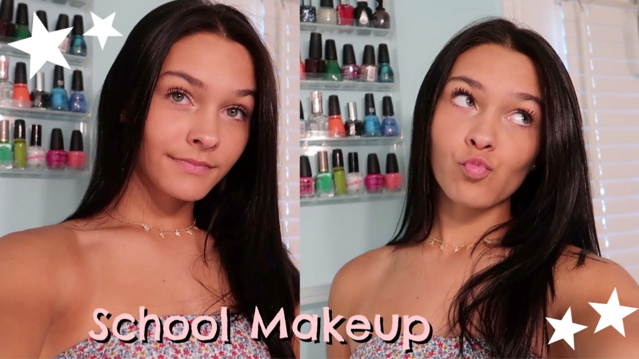 my everyday makeup for school