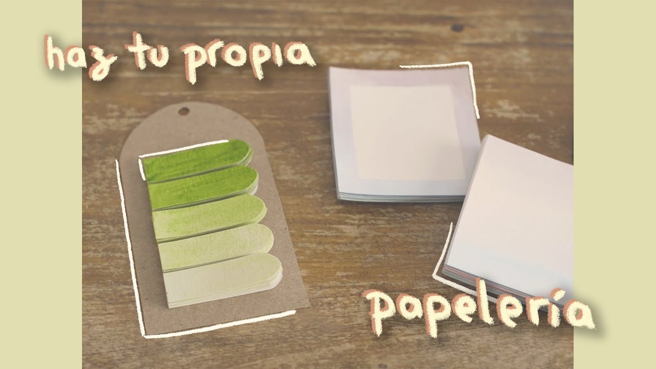 Papeler&iacute;a casera sin imprimir