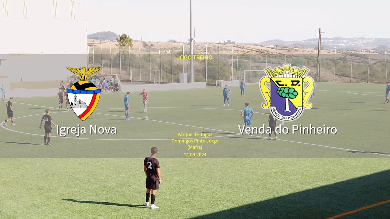 Igreja Nova x Venda do Pinheiro: Jogo treino