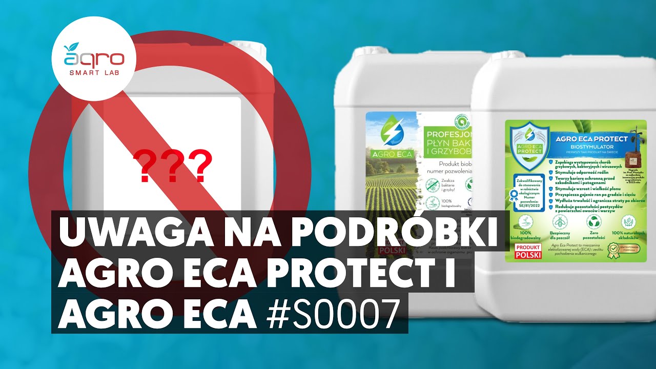 Uwaga na podr&oacute;bki Agro ECA i Agro ECA Protect
