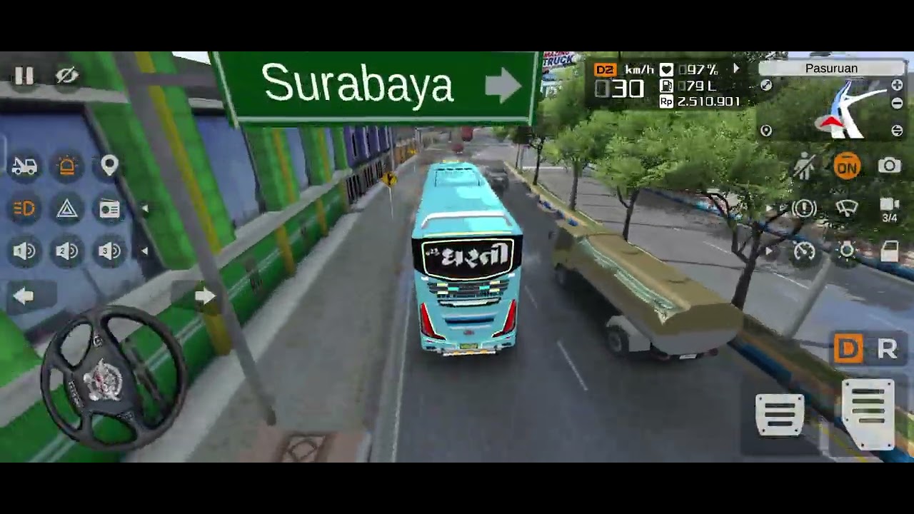New Dharti travels driving #shorts #viral #trending #subscribe #bussid #gaming #games #gameplay #bus
